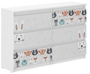 Komoda dziecięca R-120 ZWIERZĄTKA