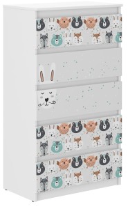 Komoda dziecięca R-5 ZWIERZĄTKA