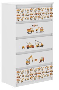 Komoda dziecięca R-5 PLAC BUDOWY