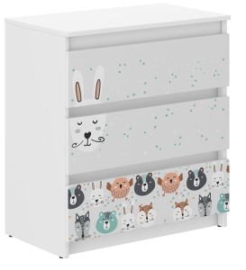 Komoda dziecięca R-3 ZWIERZĄTKA