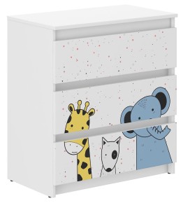 Komoda dziecięca R-3 MINI ZOO