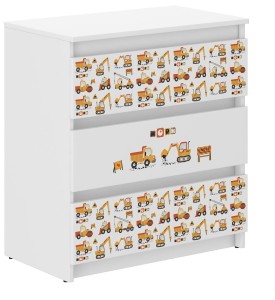 Komoda dziecięca R-3 PLAC BUDOWY