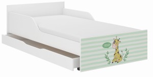 Łóżko dziecięce PUFI 160x80 ŻYRAFKA