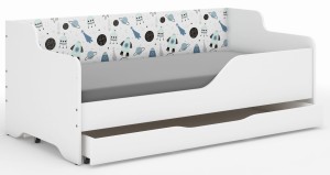 Łóżko dziecięce LILU 160x80 KOSMOS