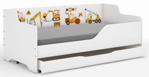 Łóżko dziecięce LILU 160x80 PLAC BUDOWY