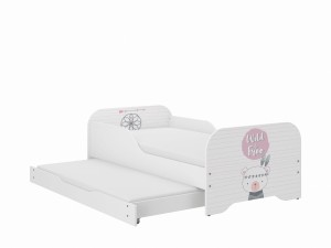 Łóżko dziecięce MIKI 160x80 MISIU INDIANIN z funkcją spania 