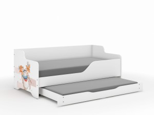 Łóżko dziecięce LILU 160x80 MISIU z funkcją spania