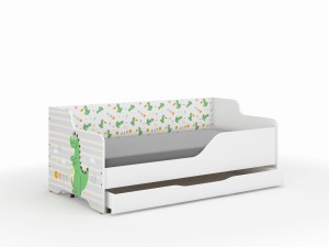 Łóżko dziecięce LILU 160x80 DINO-komplet
