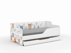 Łóżko dziecięce LILU 160x80 LAS-komplet