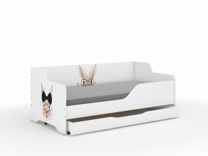Łóżko dziecięce LILU 160x80 PAN KRÓLIK- komplet