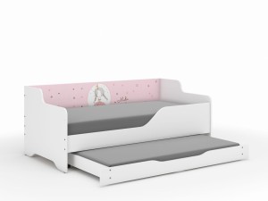 Łóżko dziecięce LILU 160x80 KSIĘŻNICZKA z funkcją spania (1)