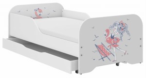 Łóżko dziecięce MIKI 140x70 PLAŻA