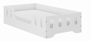 Łóżko dziecięce Montessori LAKI 160x80  Białe