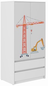 Szafa dziecięca B-9 Maszyny