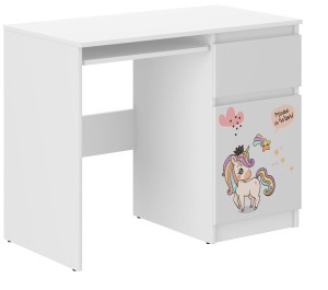 Biurko dziecięce  N-33 JEDNOROŻEC RAINBOW