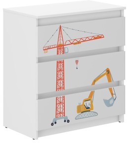 Komoda dziecięca R-3 MASZYNY