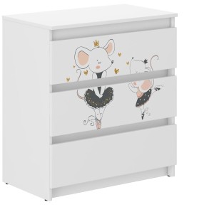 Komoda dziecięca R-3 MYSZKA SAFARII