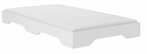 Łóżko SIMPI dziecięce 160x80 BIAŁE 