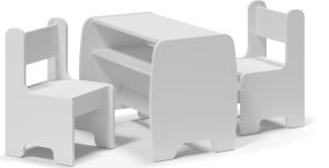 Stolik z krzesełkami zestaw BIAŁY