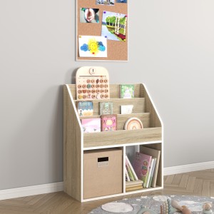 Biblioteczka Montessori TEDI z boxem na zabawki SONOMA