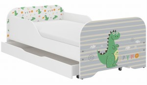 Łóżko dziecięce MIKI  160x80 DINO