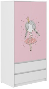 Szafa dziecięca B-9 KSIĘŻNICZKA 