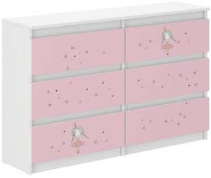 Komoda dziecięca R-120 KSIĘŻNICZKA