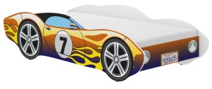 Łóżko dziecięce Autko CORVETTA 160x80 KAMELEON
