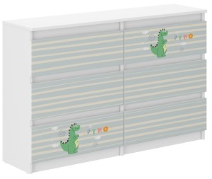 Komoda dziecięca R-120 DINO