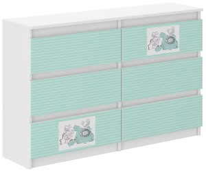 Komoda dziecięca R-120 PRZYJACIELE