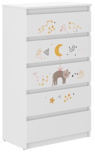 Komoda dziecięca R-5 KOTEK