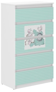 Komoda dziecięca R-5 PRZYJACIELE