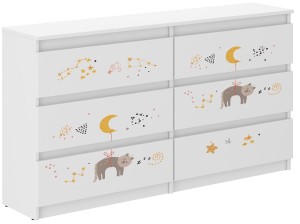 Komoda dziecięca R-140 KOTEK