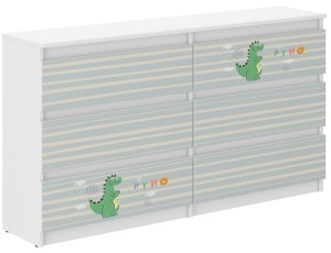 Komoda dziecięca R-140 DINO