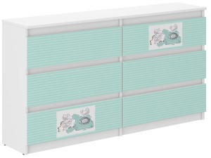 Komoda dziecięca R-140 PRZYJACIELE