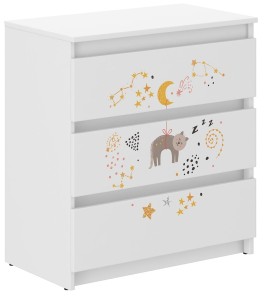 Komoda dziecięca R-3 KOTEK