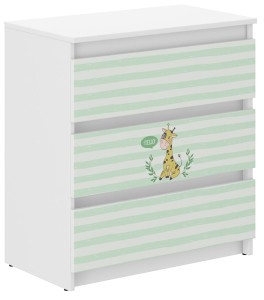 Komoda dziecięca R-3 ŻYRAFKA